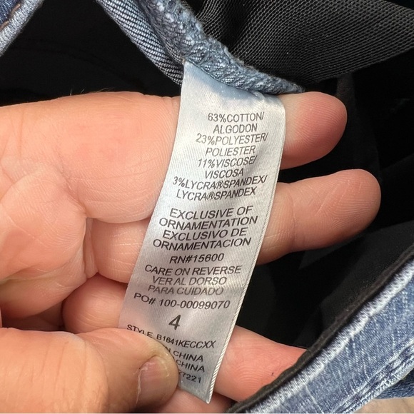 Democracy “AB” technology Dash skinny jeans SZ 4 - Picture 5 of 5